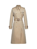 Fashion Women Spring and Autumn Trench coat English style windbreaker