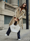 Fashion Women Spring and Autumn Trench coat English style windbreaker