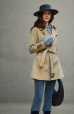 Women Fashion Spring and Autumn Trench Coat windbreaker. Women Jacket coat for Autumn.