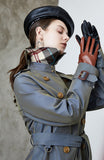 Women Trench Coat Women Spring and Autumn New Chameleon Trench Coat Feminine Temperament British Style Double Breasted